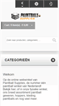 Mobile Screenshot of paintballsupplies.nl