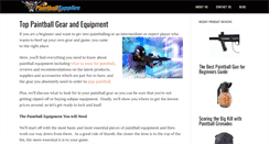 Desktop Screenshot of paintballsupplies.org